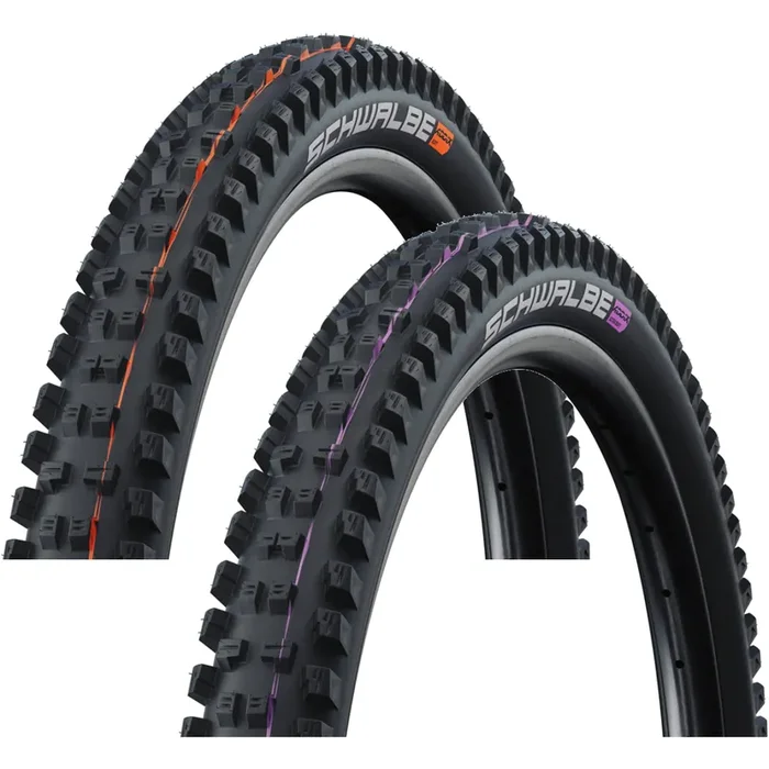 Schwalbe Tacky Chan 29 x 2.40 Tubeless Mountain Tire – Downhill, Enduro, Super Trail, Addix Ultra Soft 11654531, 11654532