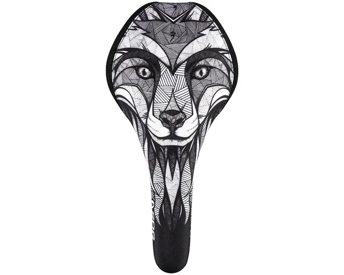 SDG “Chepi” Duster P MTN Saddle (Black/White Fox) (Titanium Rails) (140mm)