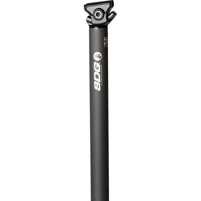 SDG I-Beam Unidirectional Carbon Micro-Adjust Seatpost 0mm Setback 30.9x400mm