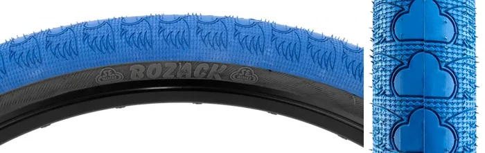 SE Bikes Bozack 24 x 2.4 Clincher Wire TPI Bu/Black Reflective BMX Bike Tire 5052