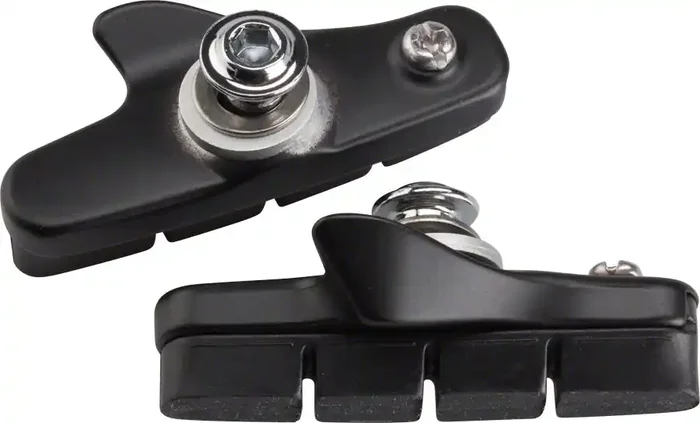 Shimano 105 5800-L Road Brake Shoe Set R55C4 Pads Aluminum Carrier Black