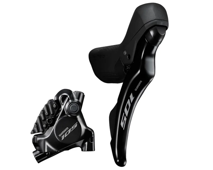 Shimano 105 ST-R7120 Hydraulic Disc Brake/Shift Lever Kit (Black) (Right) (Flat Mount) (12 Speed) (Caliper Included) (Mechanical Shift)