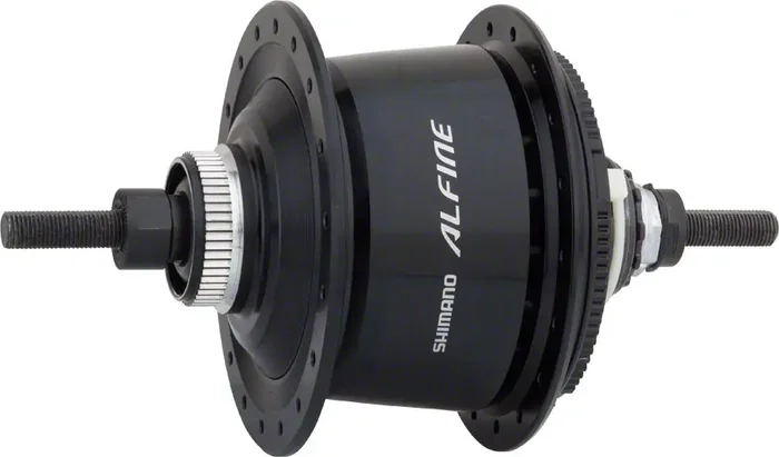 Shimano Alfine SG-S7001 8-Speed Internally Geared Disc Brake 36h Rear Hub Black