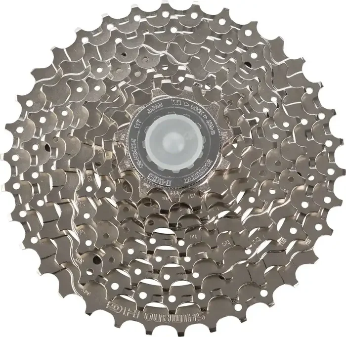 Shimano Alivio CS-HG400 Cassette – 9 Speed, 11-34t, Silver, Nickel Plated