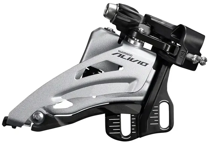 Shimano Alivio FD-M3120-E Front Derailleur 2×9-Speed, Side Swing, Front Pull