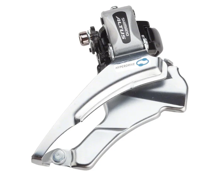Shimano Altus FD-M313-6 Front Derailleur (3 x 7/8 Speed) (28.6/31.8/34.9mm) (Down Swing) (Dual Pull)