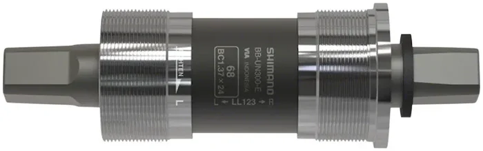Shimano BB-UN300-E Square Taper JIS 68×122.5mm Spindles English Bottom Bracket
