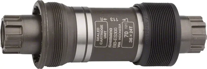 Shimano BBES300 Octalink V2 70x113mm Spline Spindle ITA (Italian) Bottom Bracket