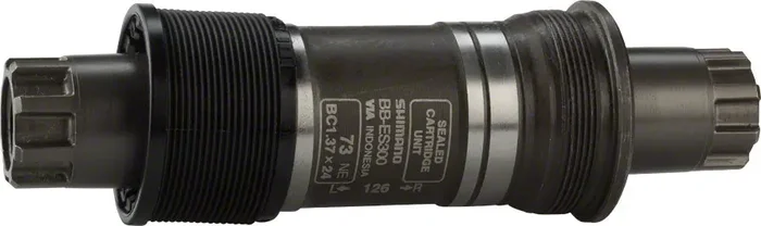 Shimano BBES300 Octalink V2 73x126mm Spline Spindle BSA (English) Bottom Bracket