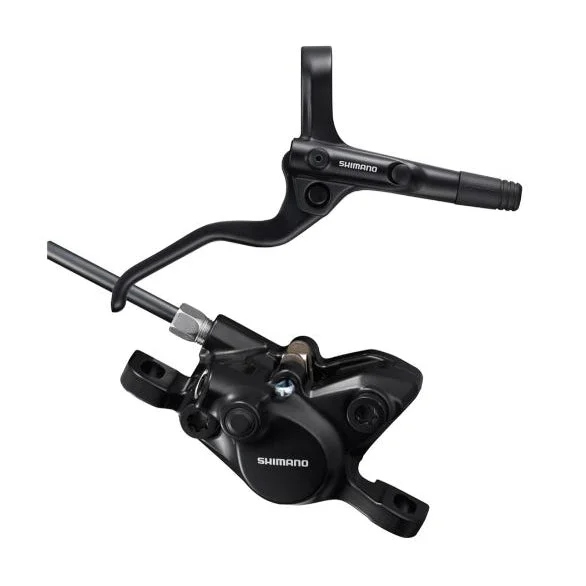 Shimano BR-MT200 Disc Brake BL-MT201 Lever – Rear Hydraulic 2-Piston Post Mount BLK