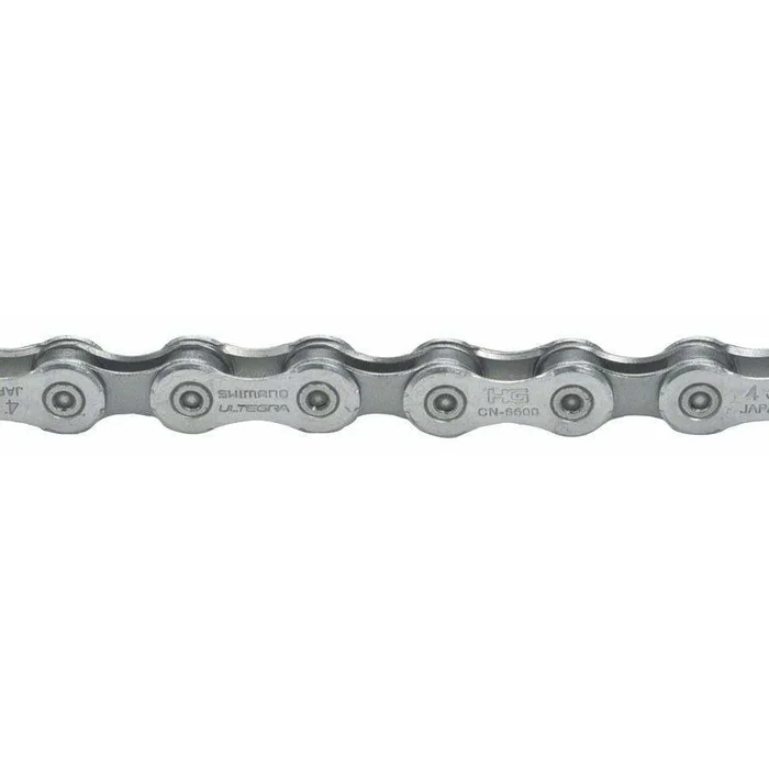 Shimano CN-6600-10 Chain – 10-Speed 116 Links Silver/Gray