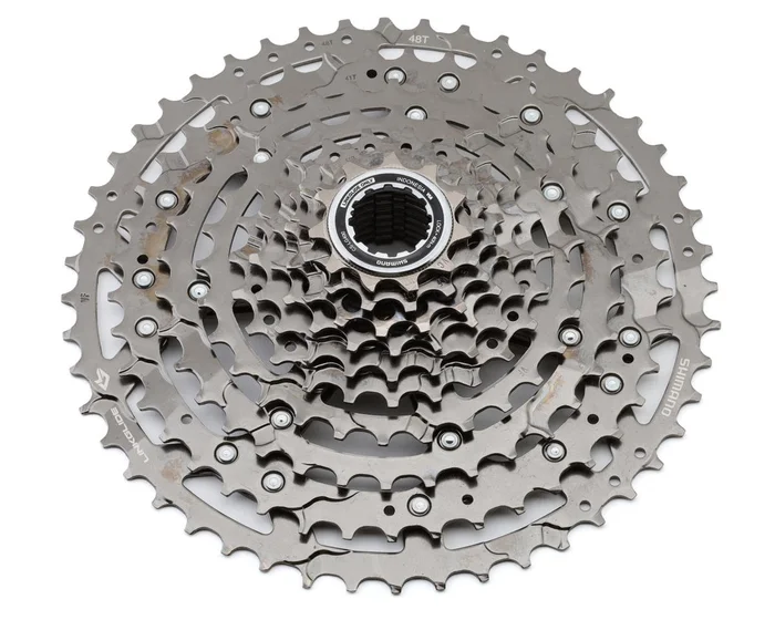 Shimano CS-LG400 Linkglide Cassette (Silver) (Shimano HG) (10 Speed) (11-48T)