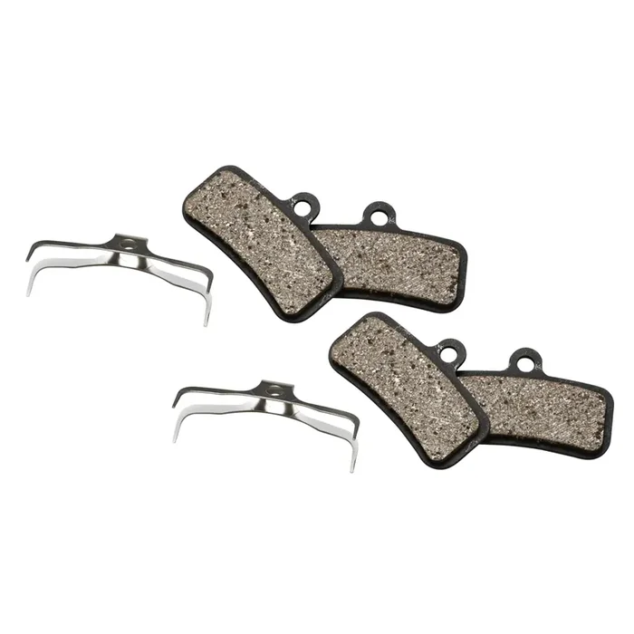 Shimano D-Type 4-Piston Organic Disc Brake Replacement Pads High-Performance, Steel-Backed for Shimano & TRP Quadiem T4 Brakes