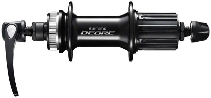 Shimano Deore FH-M6000 Rear Hub – QR x 135mm Center-Lock 11spd Black 32H