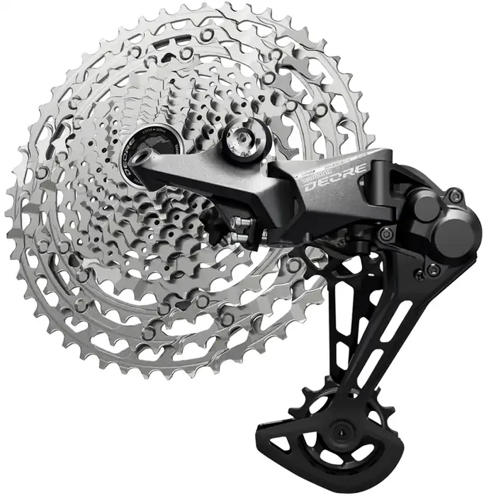 Shimano Deore M5100 11-Speed Bike Components BundleCassette & Rear Derailleur for Mountain Taming