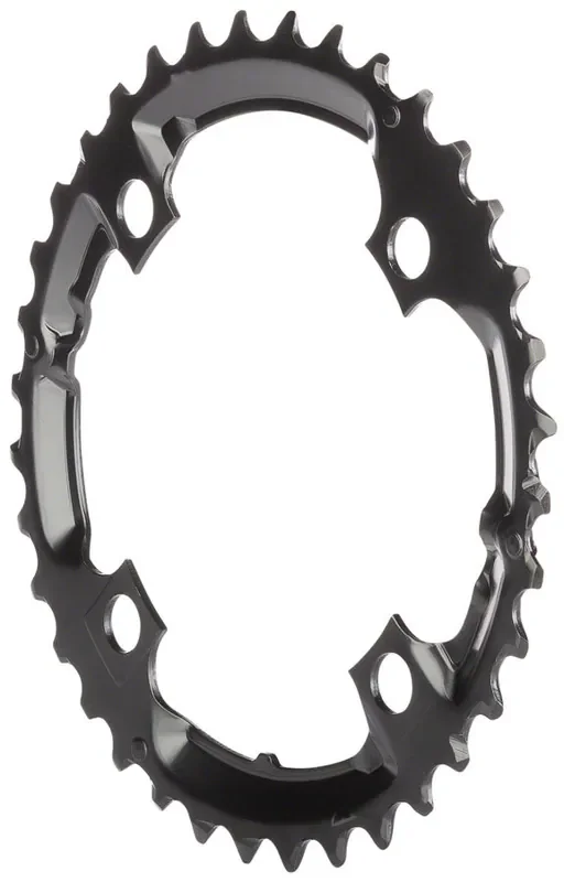Shimano Deore M590 36T 104mm BCD 4 Bolt 9 Speed Black Middle Chainring