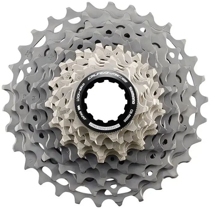 Shimano Dura-Ace CS-R9200 Cassette – 12-Speed, 11-34t, Gray