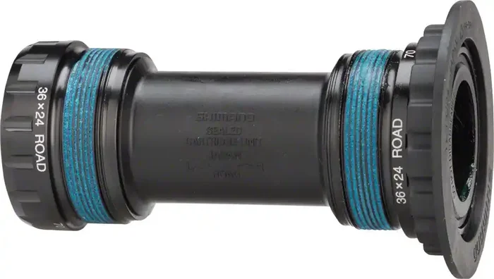 Shimano Dura-Ace R9100 Hollowtech II Italian Bottom Bracket Black Bicycle