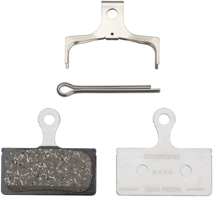 Shimano G05A-RX Disc Brake Pad Spring – Resin Compound Alloy Back Plate One Pair
