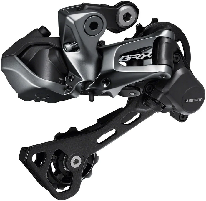 Shimano GRX RD-RX817 Rear Derailleur – 11-Speed Long Cage BLK With Clutch Di2 For 1x