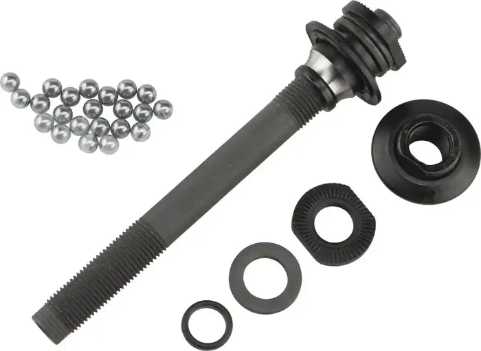 Shimano Hub Axle Set – Front, SLX HB-M665, Deore HB-M595, HB-M590