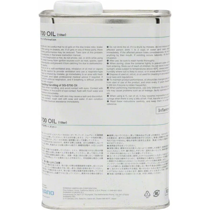 Shimano S700 Alfine Oil – 1L Bulk