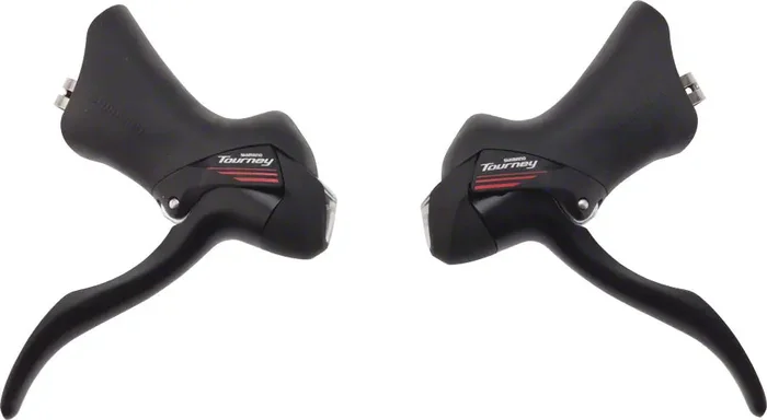 Shimano Tourney A070 A073 7-Speed Triple STI Lever Set Includes Derailleur Cable