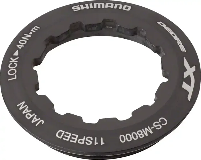 Shimano XT CS-M8000 11 Speed Bicycle Cassette Preload Lockring for 11t Cog