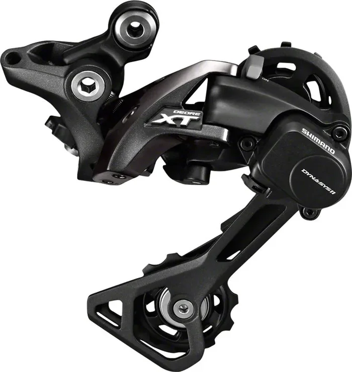 Shimano XT RD-M8000-GS Rear Derailleur – 11 Speed, Medium Cage, Black, w/ Clutch