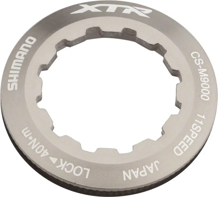 Shimano XTR CS-M9000 11 Speed Mountain Bicycle Cassette Lockring for 11t Cog