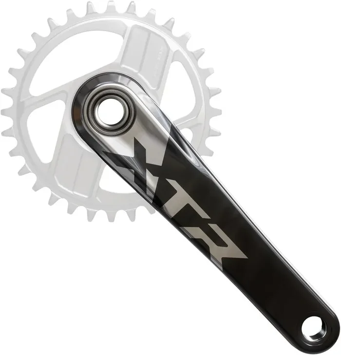 Shimano XTR FC-9220 Enduro Crankset – 160mm, 12-Speed, 1x, Direct Mount, Hollowtech II Hollow-Forged Crankarms,