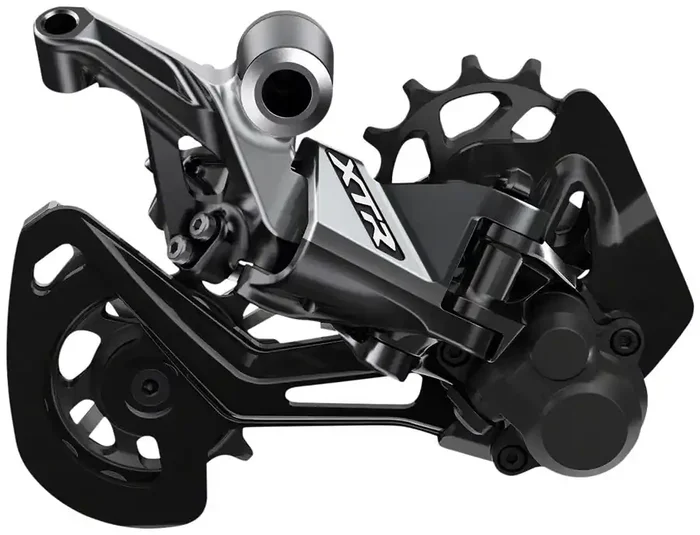 Shimano XTR RD-M9100-GS Rear Derailleur – 12 Speed, Medium Cage, Gray, With Clutch