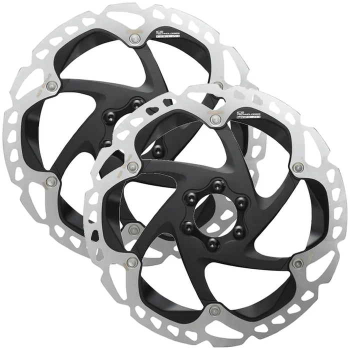 Shimano XTR RT-MT905 203mm 6-Bolt Disc Brake Rotor Bundle High-Performance Heat Dissipation & Stopping Power