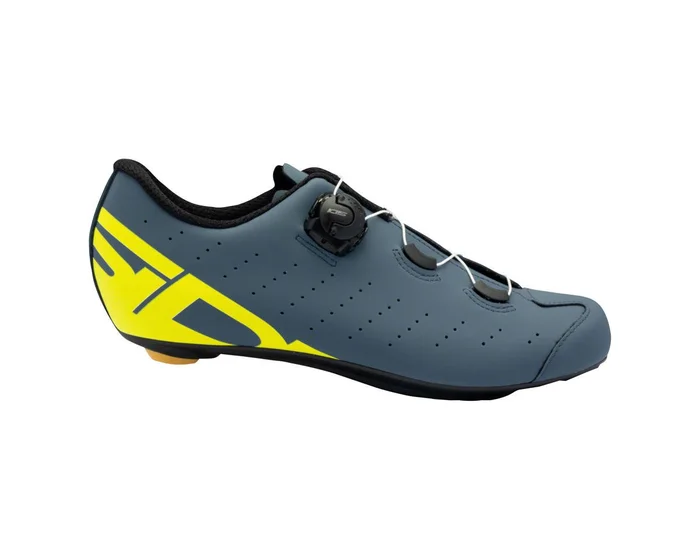Sidi Men’s Fast 2 Road Shoes (Blue/Yellow) (46.5)