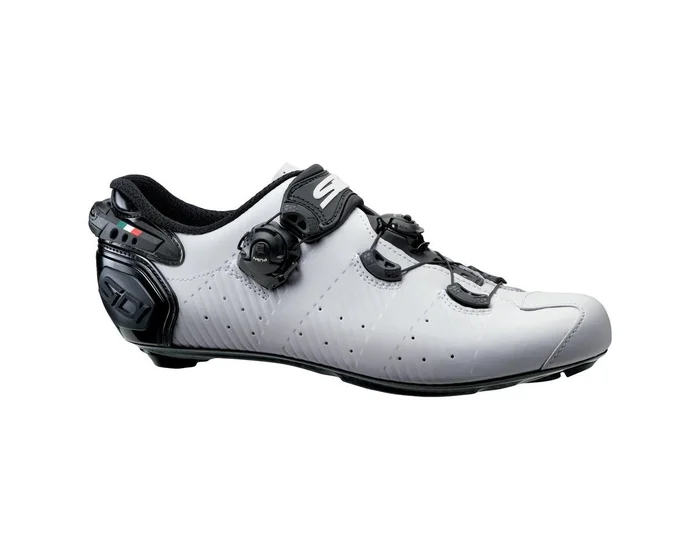 Sidi Men’s Wire 2S Road Shoes (White/Black) (40.5)