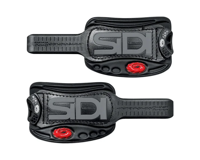 Sidi Soft Instep 3 Closure System Straps (Black/Grey) (Pair)