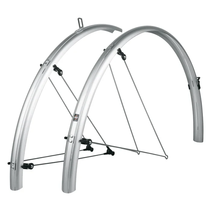SKS B35 Bluemels Full Coverage Fender Set – 35mm 700 x 20-28 Silver