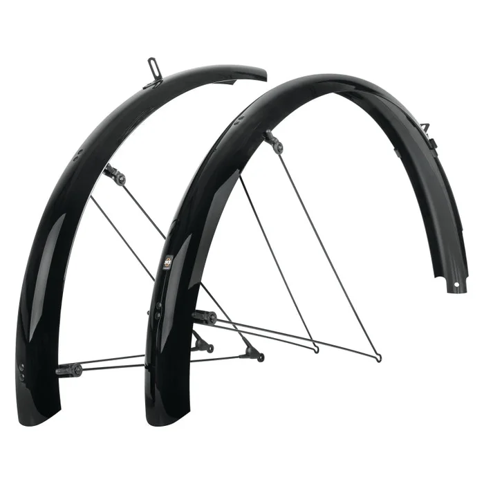 SKS B65 Bluemels Full Coverage Fender Set – 65mm 27.5/29/700 x 2.25 Black