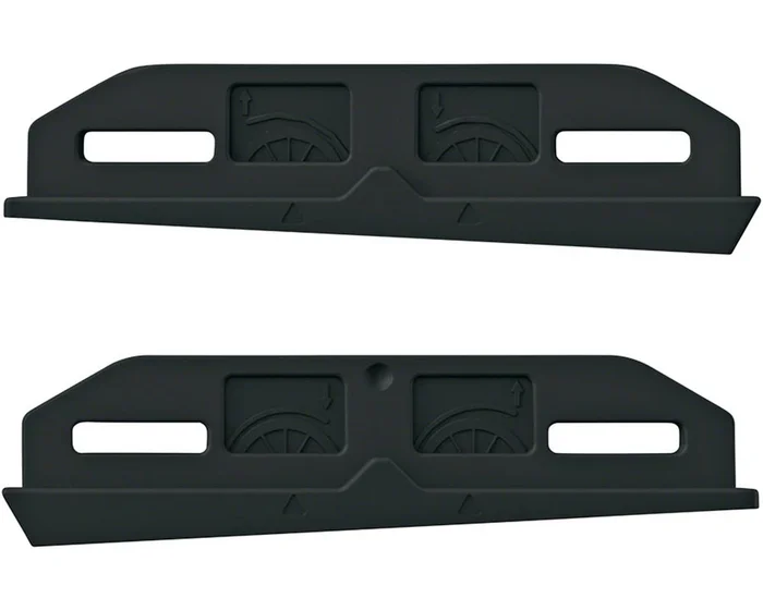 SKS Mudrocker Frame Adaptor Pads (Black) (For Mudrocker Fender) (Rubberized Wedges)