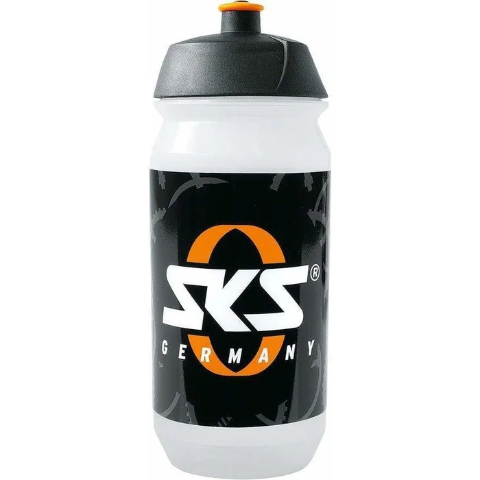 SKS Water Bottle – Logo Clear/Black 16oz