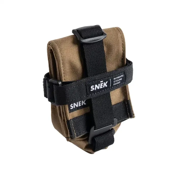 Snek Roll Top Saddle and Frame Bag – Coyote Brown