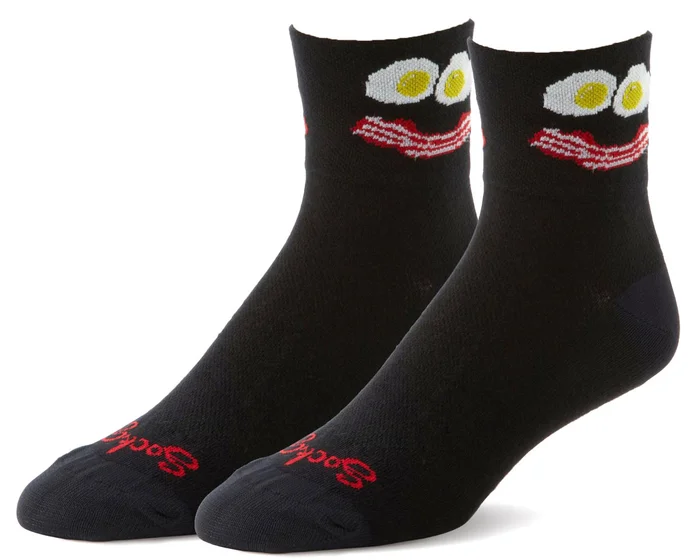Sockguy 3″ Socks (Breakfast) (L/XL)
