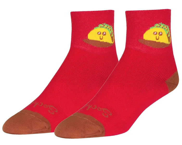 Sockguy 3″ Socks (Taco Therapy) (L/XL)