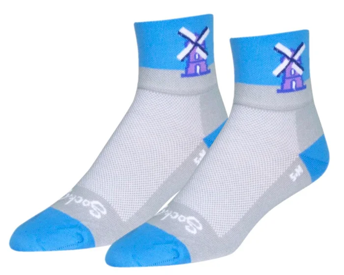 Sockguy 3″ Socks (Windmills) (S/M)