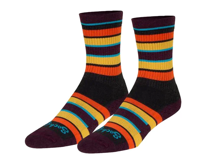 Sockguy 6″ Padded Wool Socks (Mars) (L/XL)