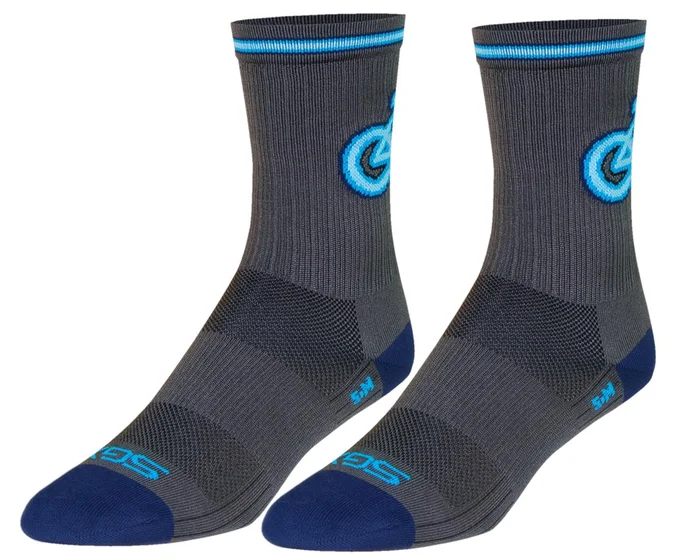 Sockguy 6″ SGX Socks (Neon) (L/XL)