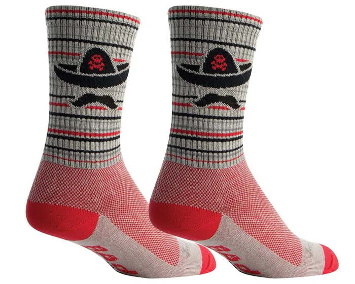 Sockguy 6″ Socks (Bad Hombre) (L/XL)