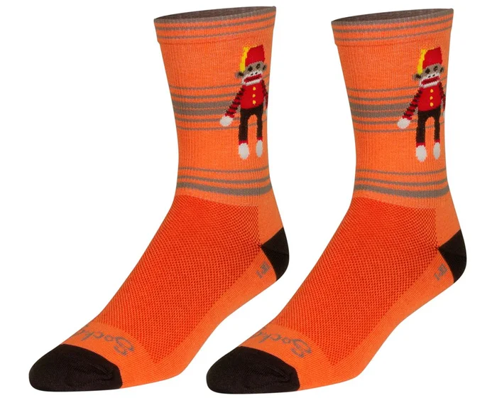 Sockguy 6″ Socks (Funky Monkey) (L/XL)