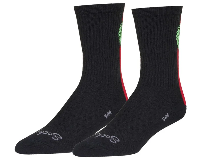 Sockguy 6″ Socks (Hoppyness) (L/XL)