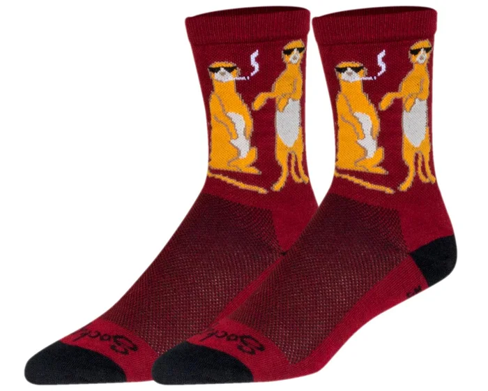 Sockguy 6″ Socks (Kool Kats) (L/XL)